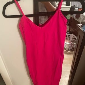 Hot pink size medium Rebdolls body on dress